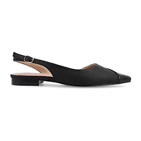 Journee Collection Daphnne Womens Pointed Closed Toe Ballet Flats