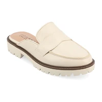 Journee Collection Miycah Womens Moc Closed Toe Slip-On Shoe