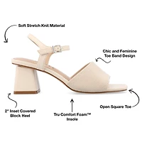 Journee Collection Womens Evylinn Heeled Sandals