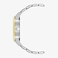 Armitron Mens Silver Tone Stainless Steel Bracelet Watch 20/5491chtt