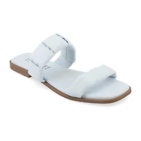 Journee Collection Womens Pegie Flat Sandals