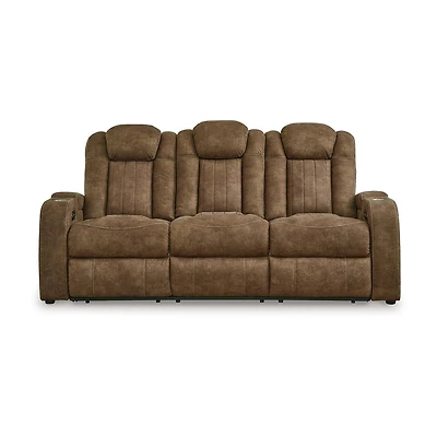 Signature Design By Ashley® Wolfridge Dual Power Reclining Sofa