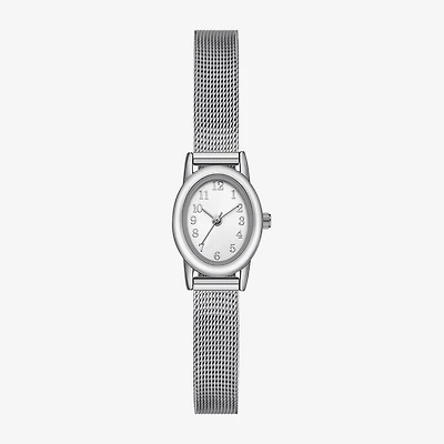 Womens Silver Tone Stainless Steel Bracelet Watch Fmdjo306
