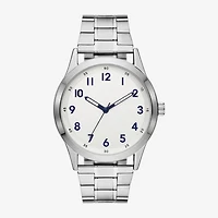 Mens Silver Tone Bracelet Watch Fmdjo312
