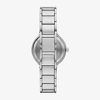 Geneva Womens Crystal Accent Silver Tone Bracelet Watch Fmdjm295