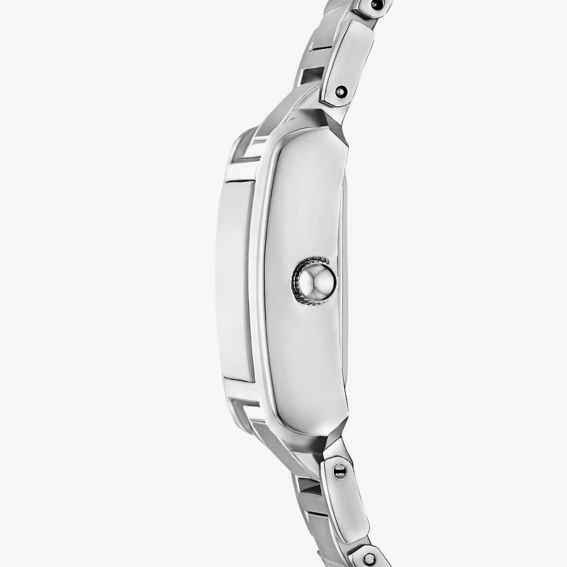 Geneva Ladies Womens Silver Tone Bracelet Watch Fmdjm296