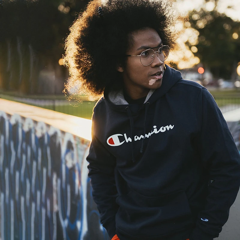 Champion Powerblend® Fleece Mens Long Sleeve Active Hoodie