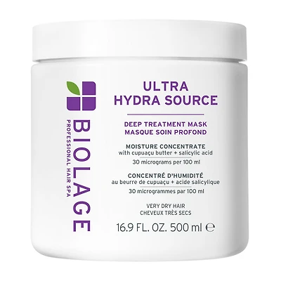 Biolage Ultra Hydra Source Deep Treatment Hair Mask 16.9 oz.