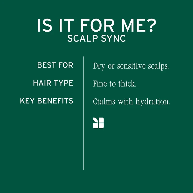 Biolage Scalp Sync Calming Shampoo 33.8 oz.