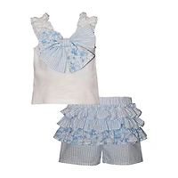 Bonnie Jean Baby Girls 2-pc. Short Set
