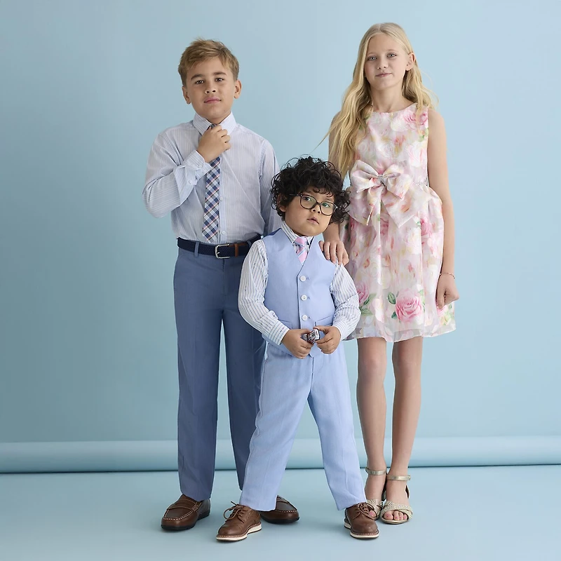 Bonnie Jean Little & Big Kid Girls Sleeveless Fit + Flare Dress