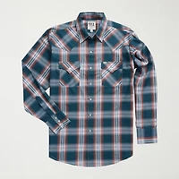 Ely Cattleman Mens Long Sleeve Western Shirt