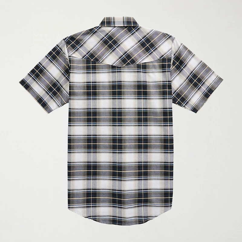 Ely Cattleman Tall Mens Short Sleeve Western Shirt