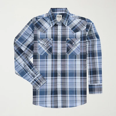 Ely Cattleman Mens Long Sleeve Western Shirt