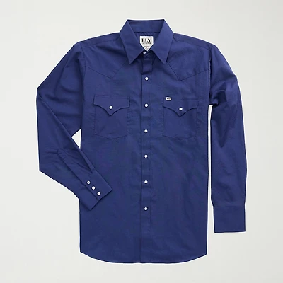 Ely Cattleman Big Mens Long Sleeve Western Shirt