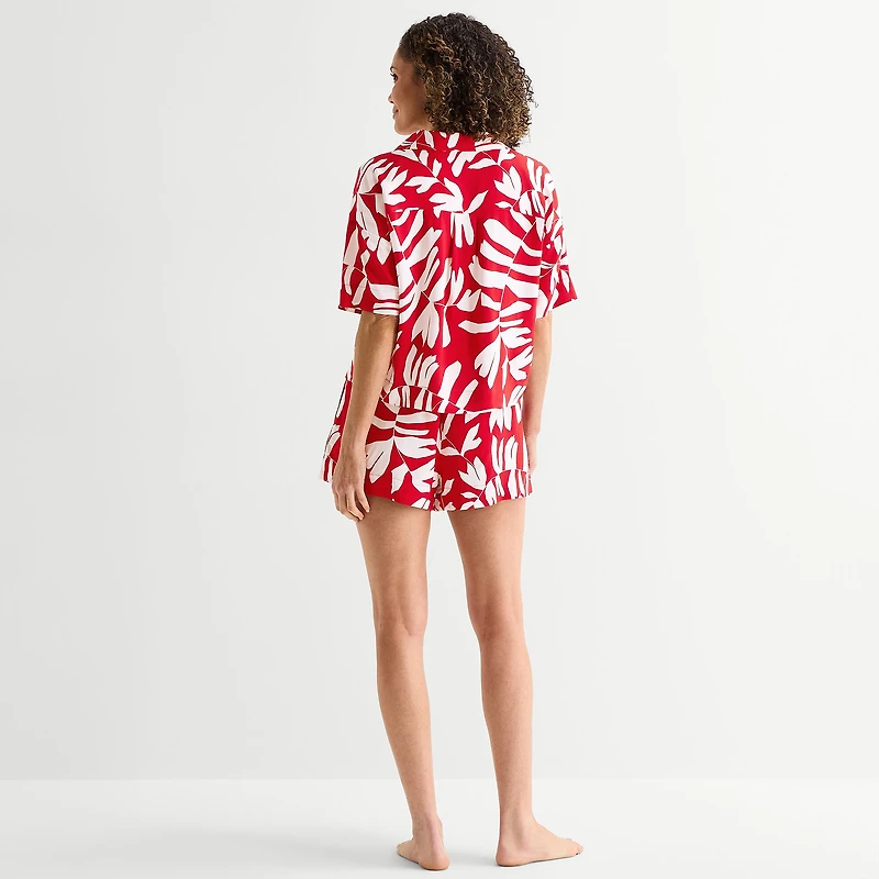 Liz Claiborne Cool and Calm Womens 2-pc. Pajama Set