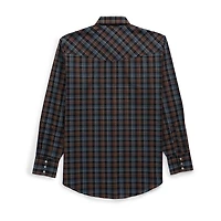 Ely Cattleman Mens Long Sleeve Western Shirt
