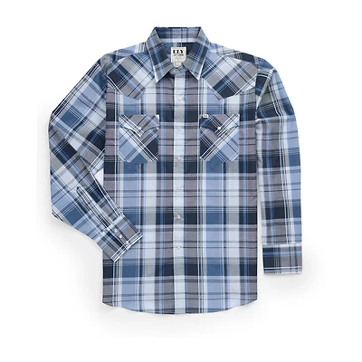 Ely Cattleman Mens Long Sleeve Western Shirt