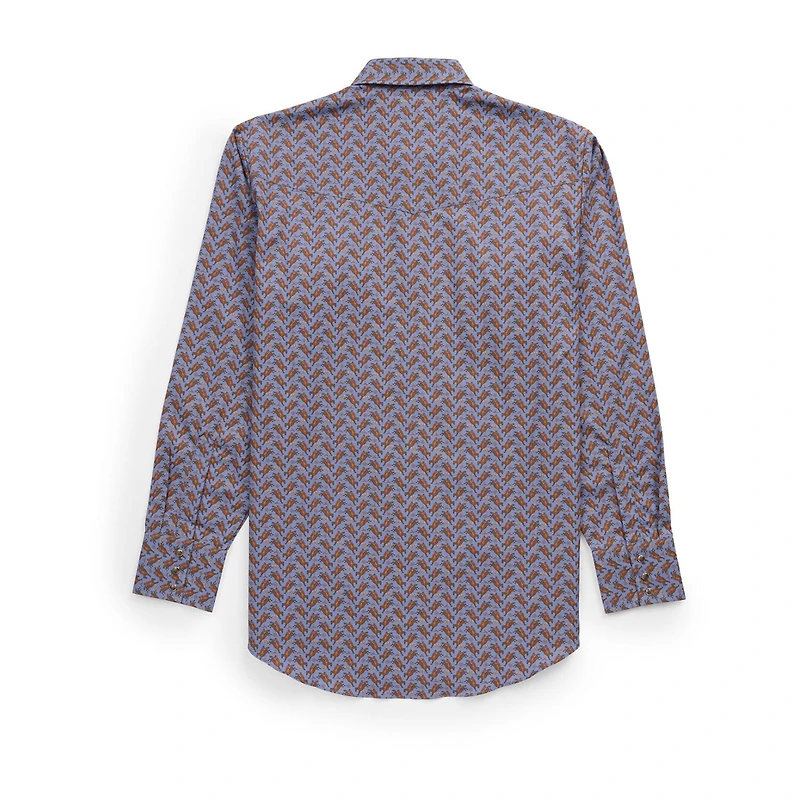 Ely Cattleman Mens Long Sleeve Western Shirt