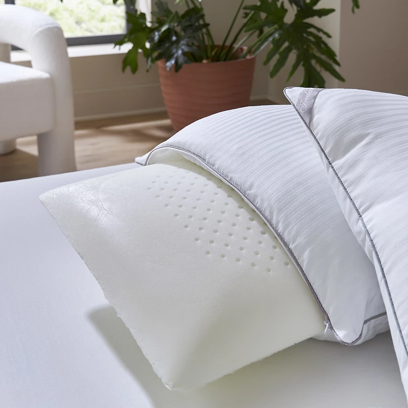 Indulgence Memory Foam Core Hybrid Bed Pillow