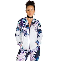 Poetic Justice Womens Hooded Lightweight Track Jacket