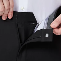 Haggar Premium Comfort Mens Slim Fit Dress Flat Front Pant