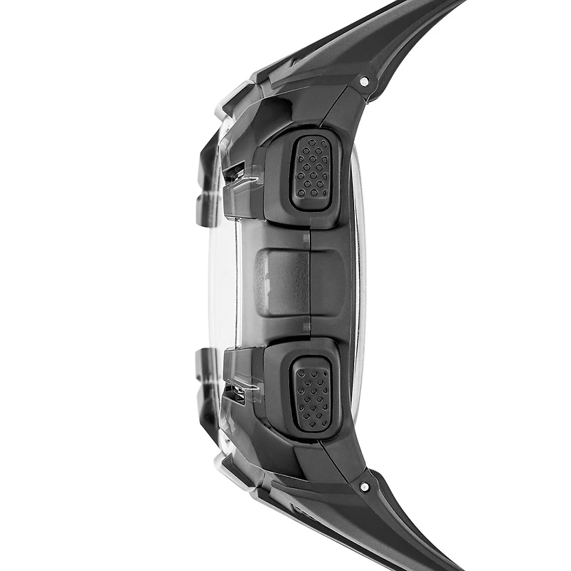 Skechers El Porto Mens Digital Black Strap Watch Sr1008