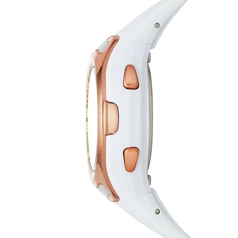 Skechers Artesia Womens Chronograph Digital White Strap Watch Sr2011