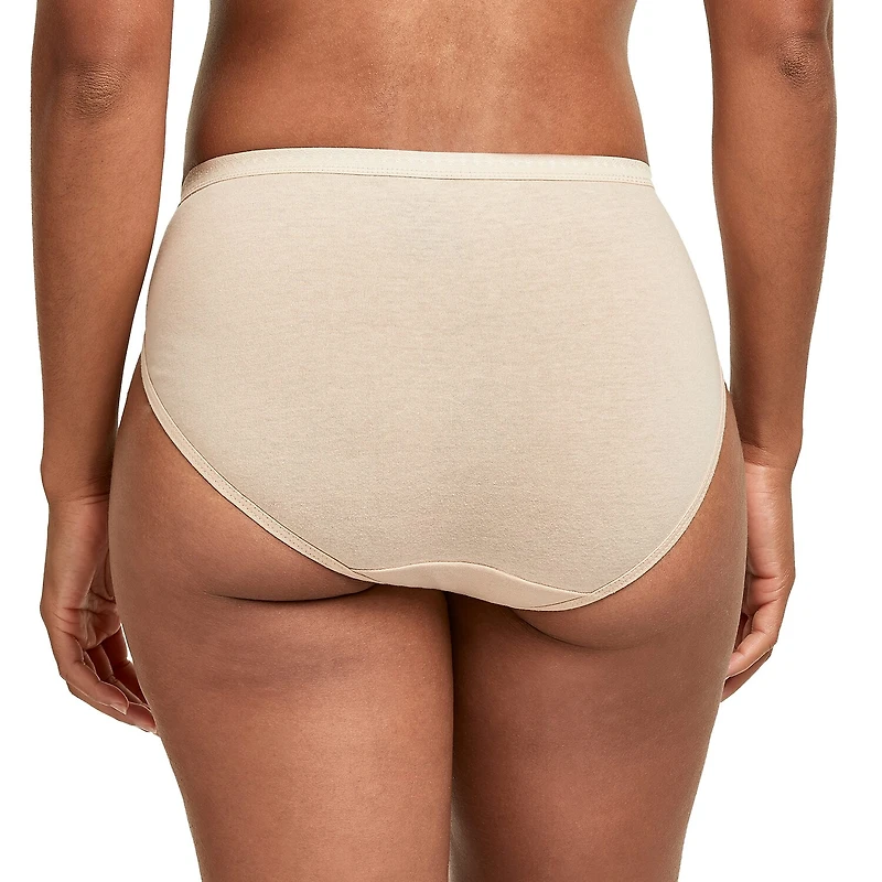 Hanes Ultimate™ Cool Comfort™ Cotton Ultra Soft Womens Average + Full Figure 6 Pack Cooling Multi-Pack High Cut Panty 43h6cc
