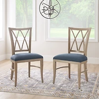 Linon Cortland 2-pc. Upholstered Dining Chair