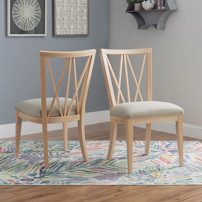 Linon Patton 2-pc. Upholstered Dining Chair
