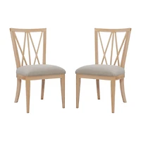 Linon Patton 2-pc. Upholstered Dining Chair