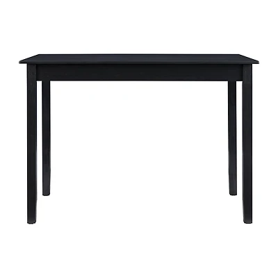 Linon Juniper Rectangular Wood-Top Dining Table
