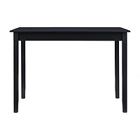 Linon Juniper Rectangular Wood-Top Dining Table
