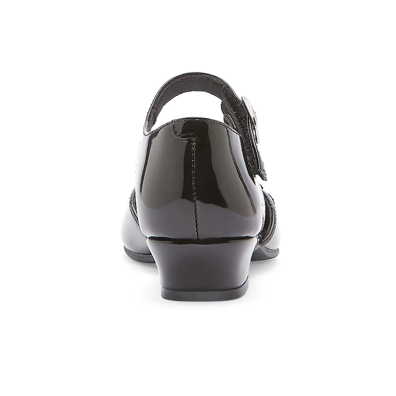 Christie & Jill Lil Heaven Toddler Girls Round Mary Jane Shoes