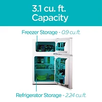 Black+Decker Mini Refrigerator