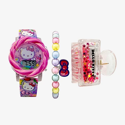 Hello Kitty Girls Multicolor Strap Watch Hk40064jc
