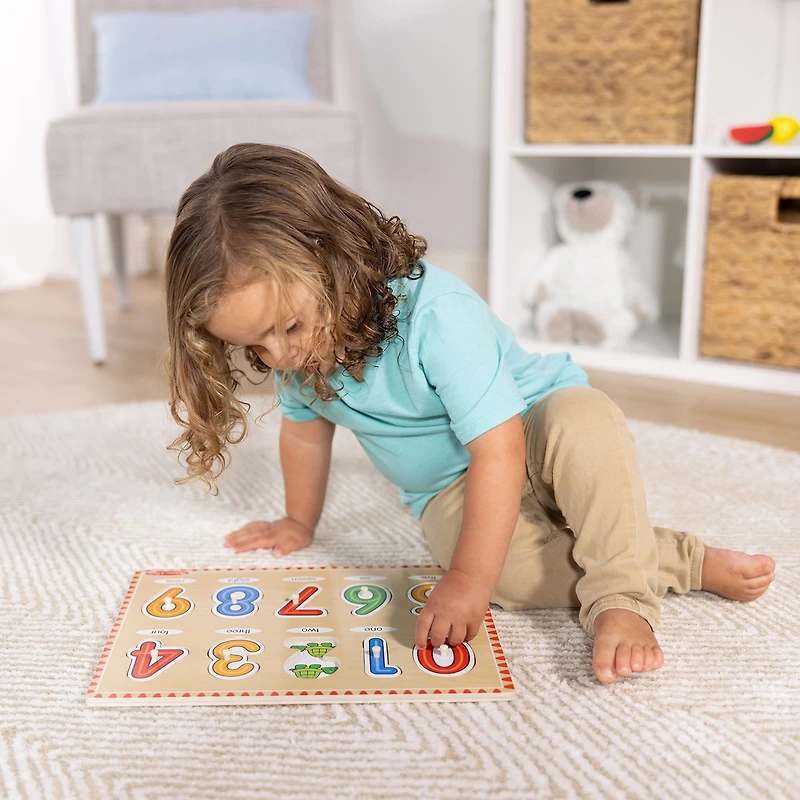 Melissa & Doug See Inside Peg Puzzle Bundle 2-pc. Puzzle