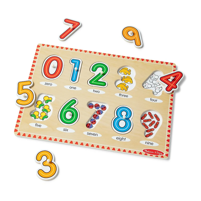 Melissa & Doug See Inside Peg Puzzle Bundle 2-pc. Puzzle