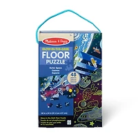 Melissa & Doug Outer Space Glow In The Dark Floor 48-pc. Puzzle