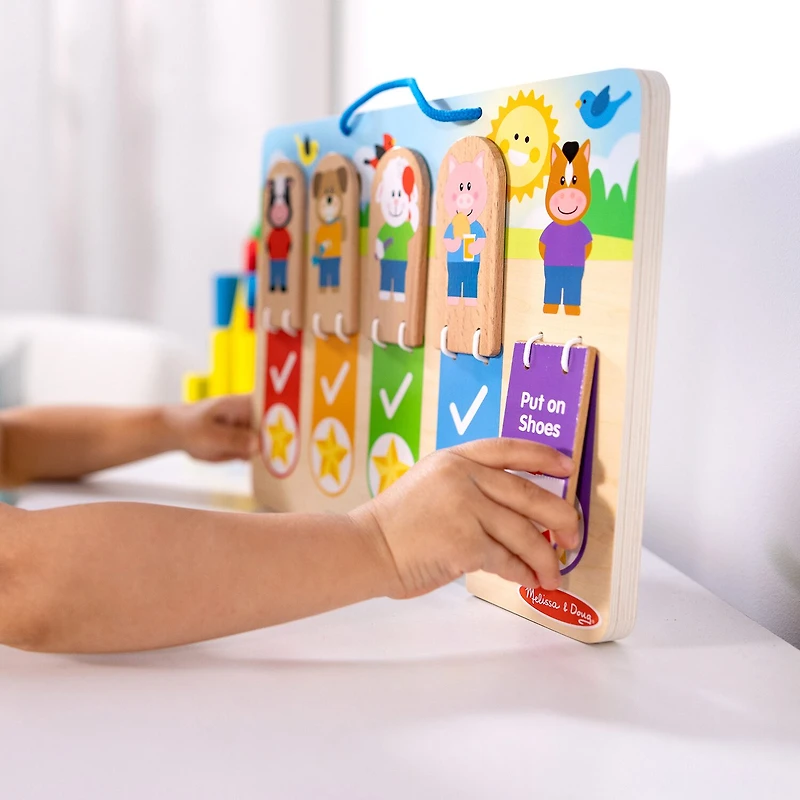 Melissa & Doug Daily Routines Chart 4-pc. Resposibility Chart