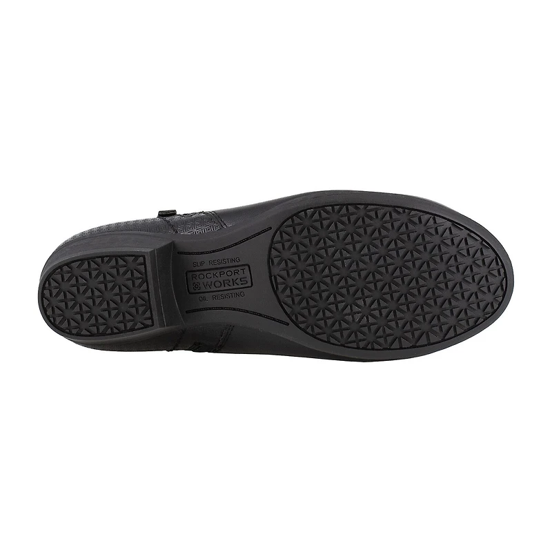 Rockport Works Rk751 Womens Round Steel Toe Work Shoes