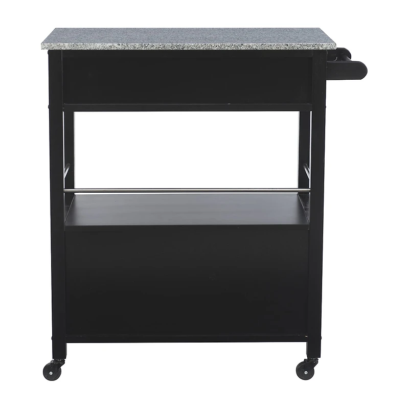 Granite-Top Kitchen Cart