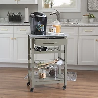 Roger Granite Top Kitchen Island