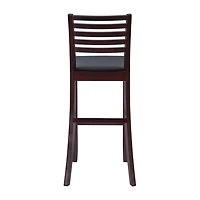 Triena Ladder Barstool with Back