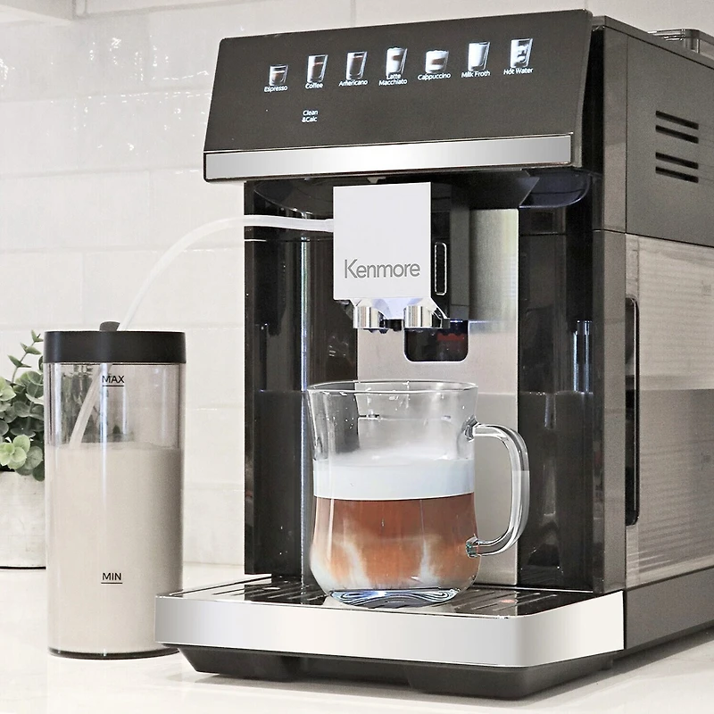 Kenmore Super-Automatic Espresso Machine + Coffee Maker