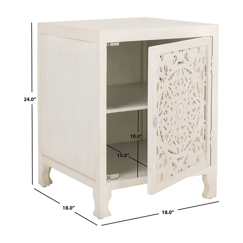 Reimu 2 Shelf Nightstand
