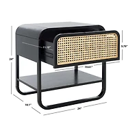 Safavieh Yunis 1-Drawer Nightstand