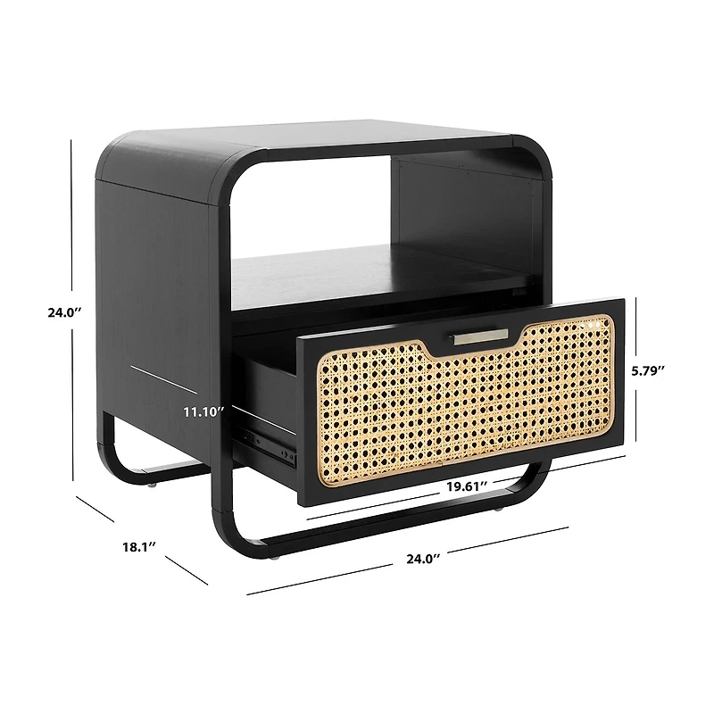 Safavieh Yates 1-Drawer Nightstand