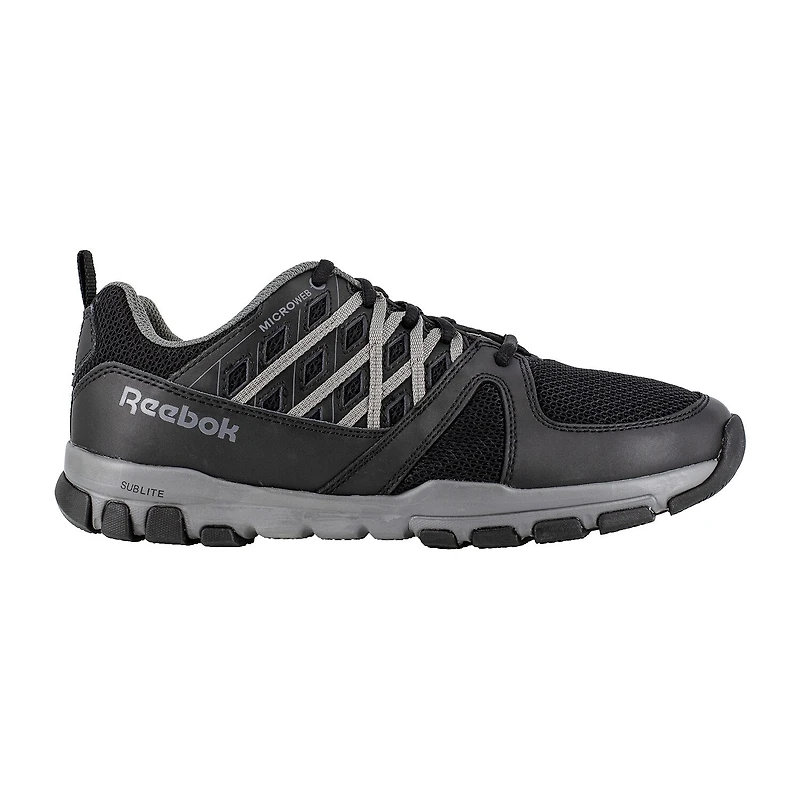Reebok Work Rb415 Womens Round Closed Toe Shoes